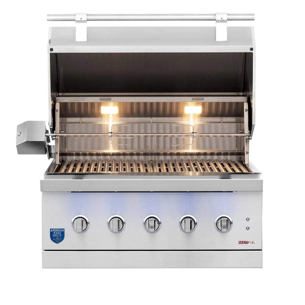 American Made Grills – Encore 36" Hybrid Built-In Gas Grill