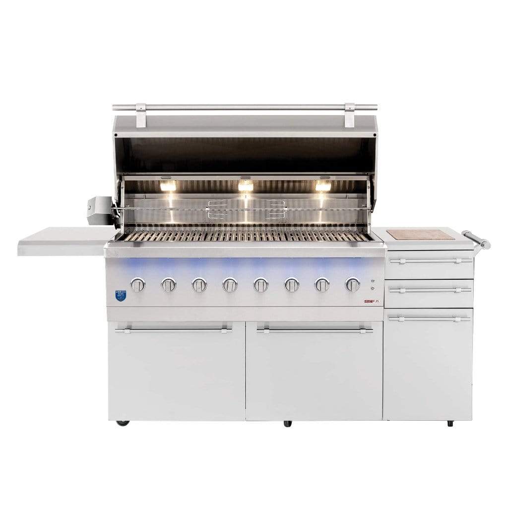 American Made Grills – Encore 54" Hybrid Freestanding Gas Grill