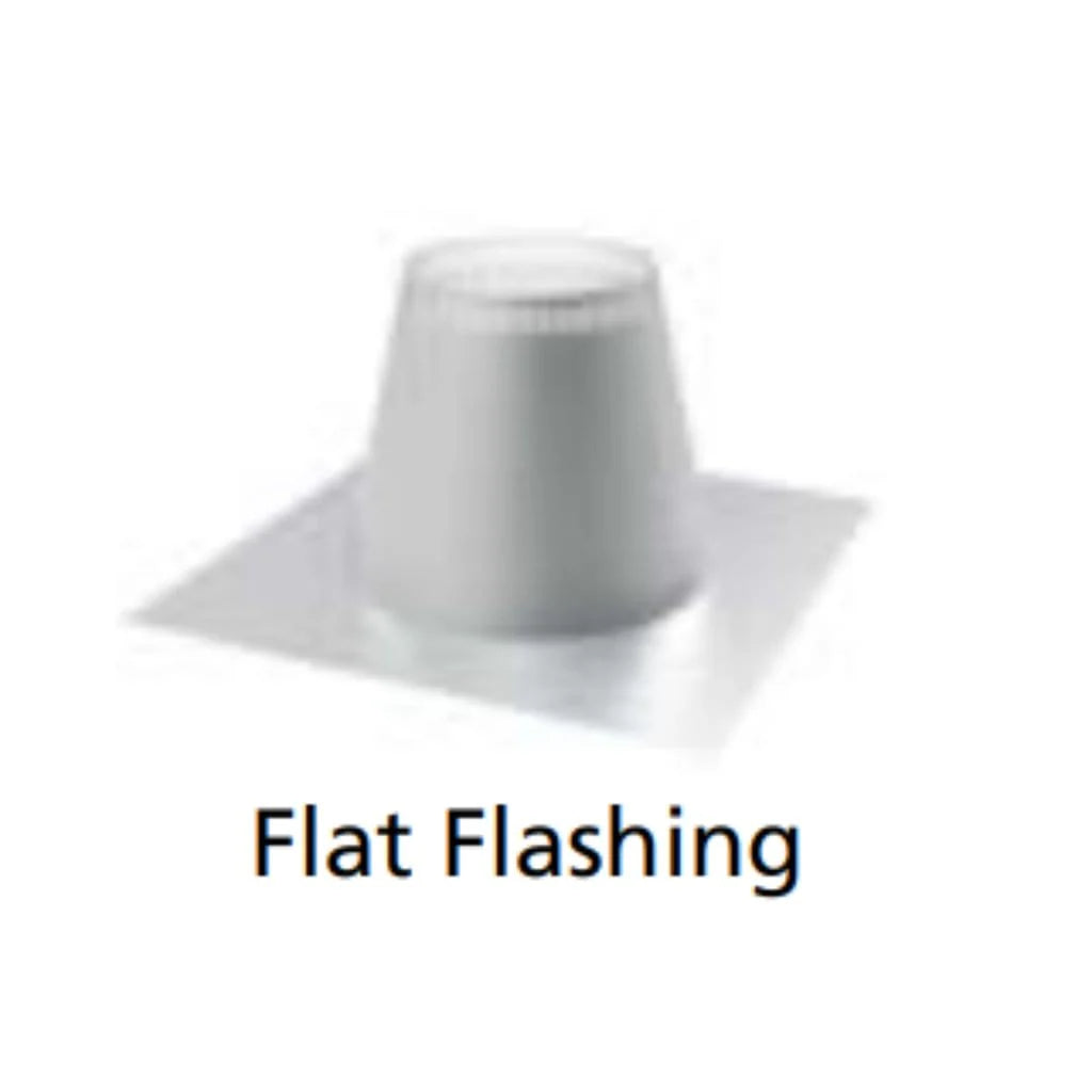 Astria - 7 Inch Diameter Wood Burning Flat Flashing