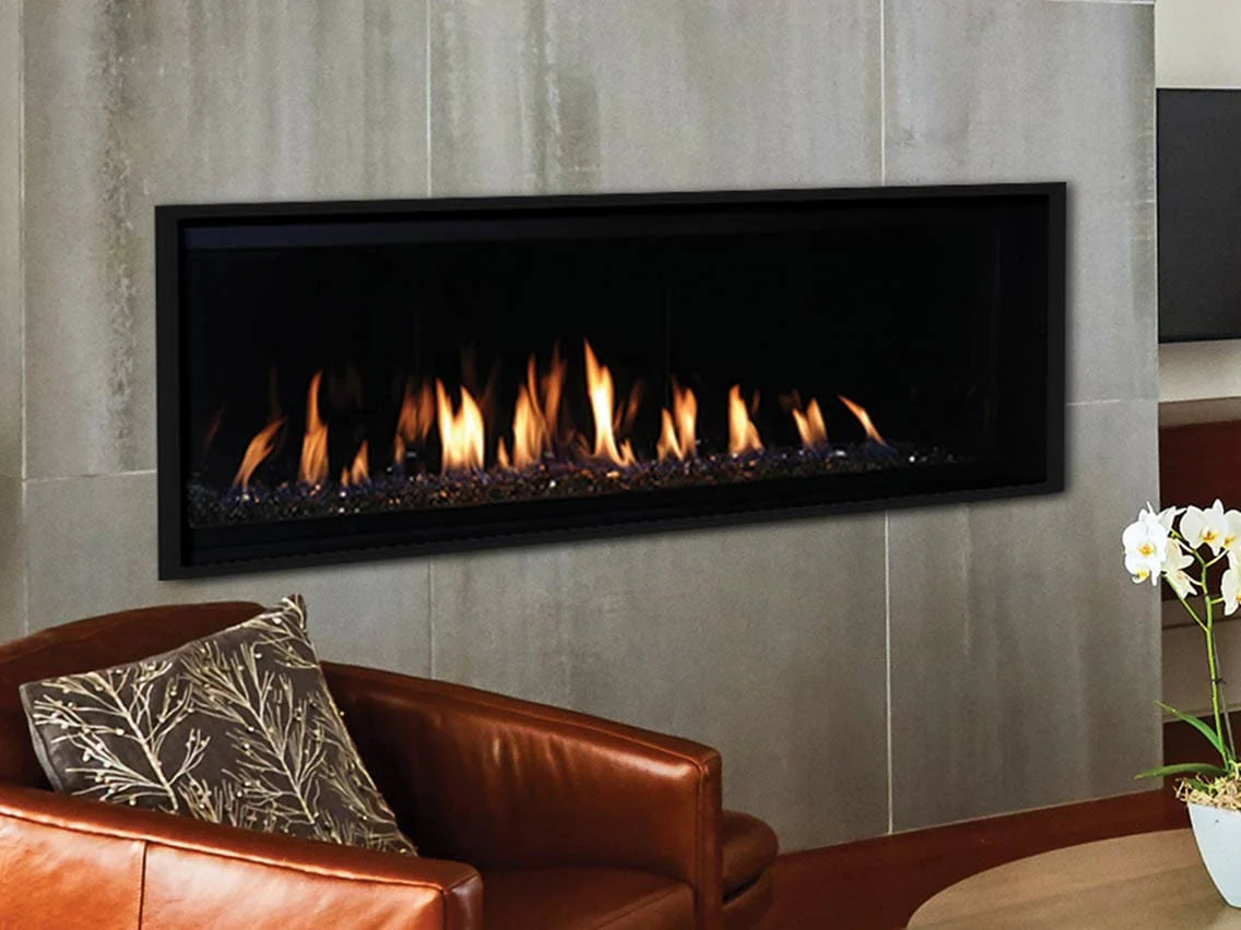 Astria - 48 inch Allume Linear Contemporary Direct Vent Fireplace