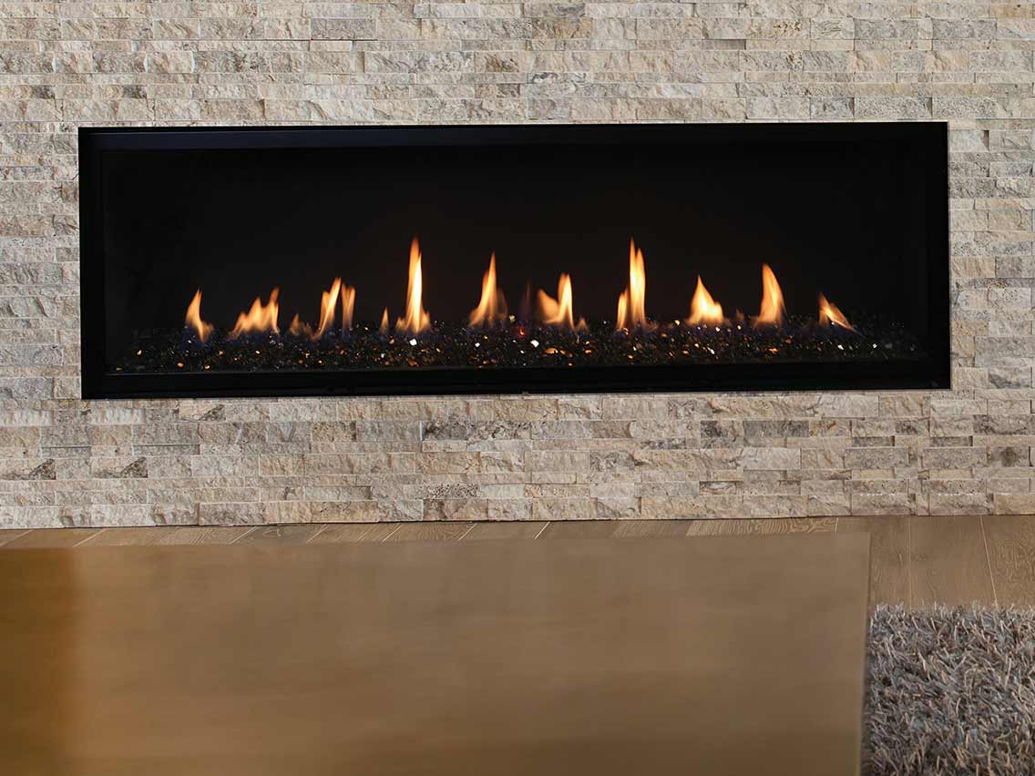 Astria - 48 inch Allume Linear Contemporary Direct Vent Fireplace