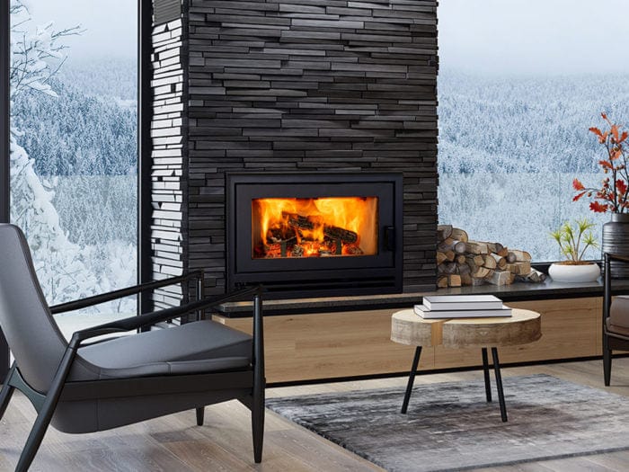 Astria - 55,000 BTU Front Open Wood-Burning Fireplace