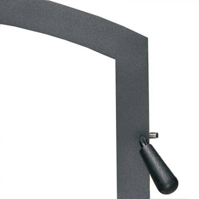 Astria - Black Cast Iron Door