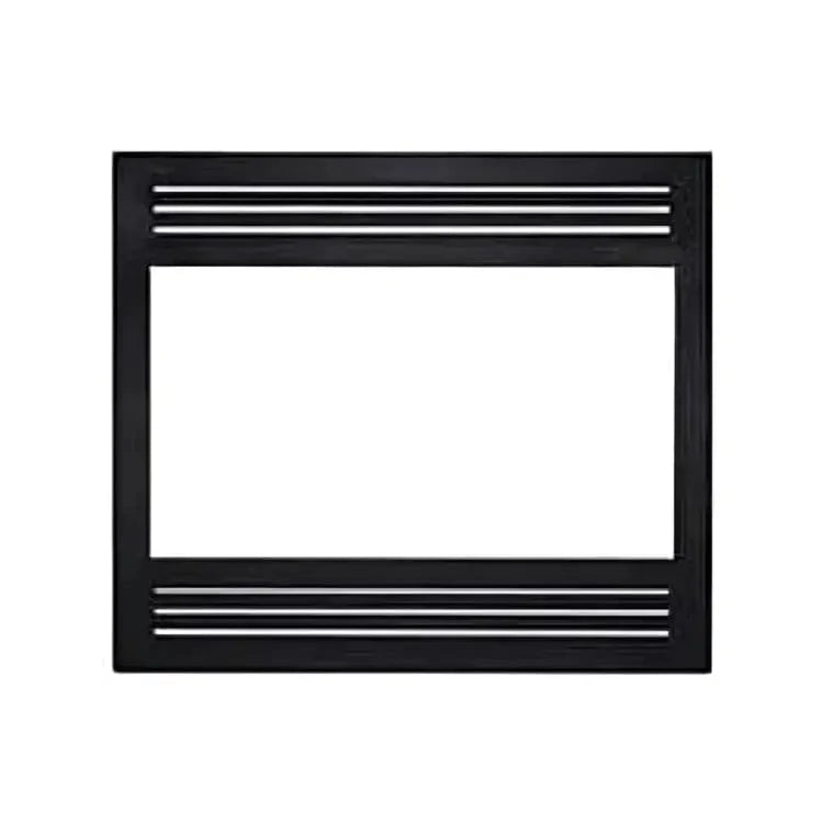 Astria - Black Louvered Facade With Square Opening