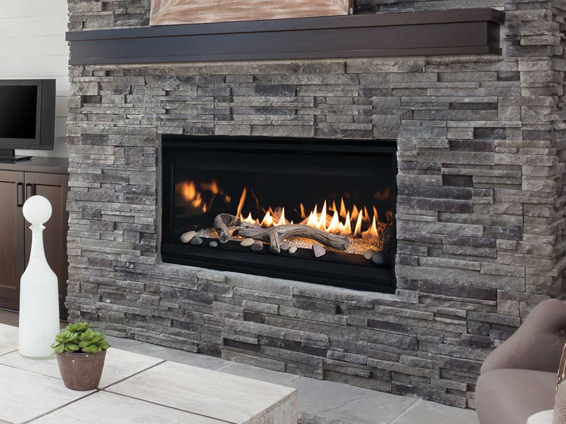 Astria - 55-inch Compass DLX Direct-Vent Fireplace