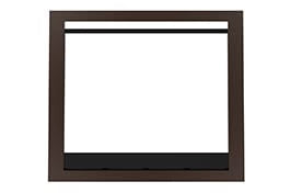 Astria - Warm Chestnut Reflection Frame for Fireplaces