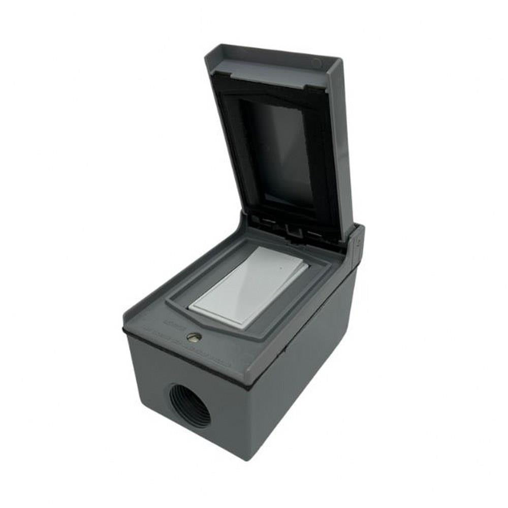 Bromic Heating - Affinity - Manual Outdoor Single 20 AMP Switch - 120-277V