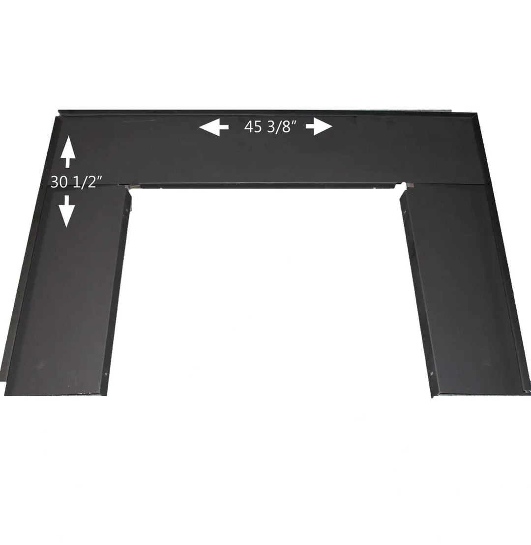 Buck Stove - 33x44 inch Black Oversize Trim Kit