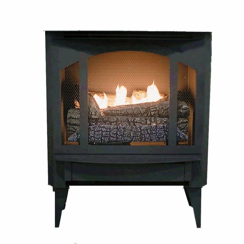 Buck Stove - Model T-33 Vent Free Gas Heating Stove with Legs