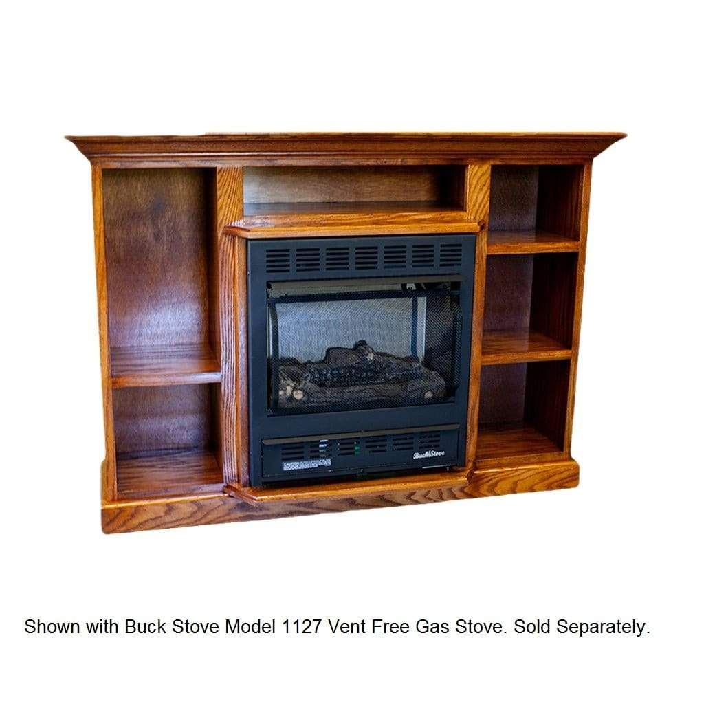 Buck Stove - Prestige Bookcase Mantel Accessories for 1127 Gas Stove