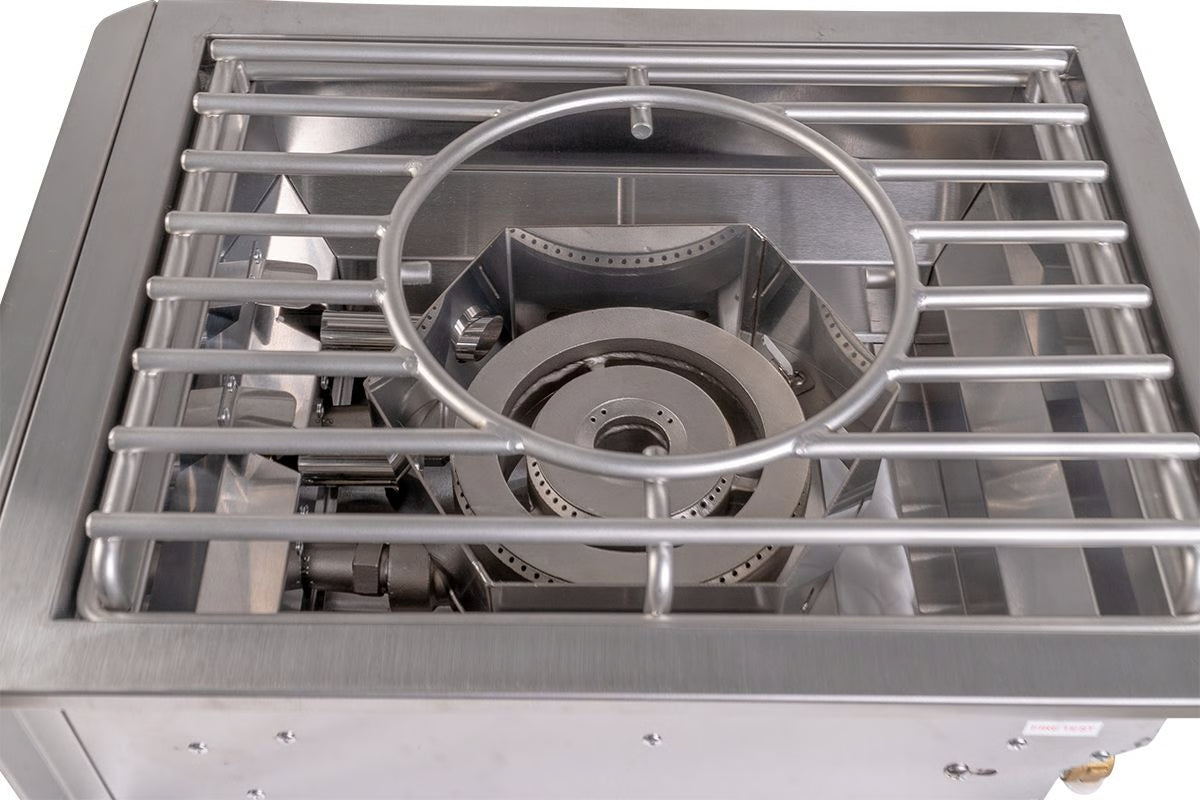 Buck Stove - Buck Grill Power Burner Built-In 60K BTU 304SS W/Lid