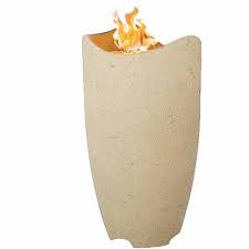 American Fyre Designs - 20-Inch Wave Fire Urn with Access Door