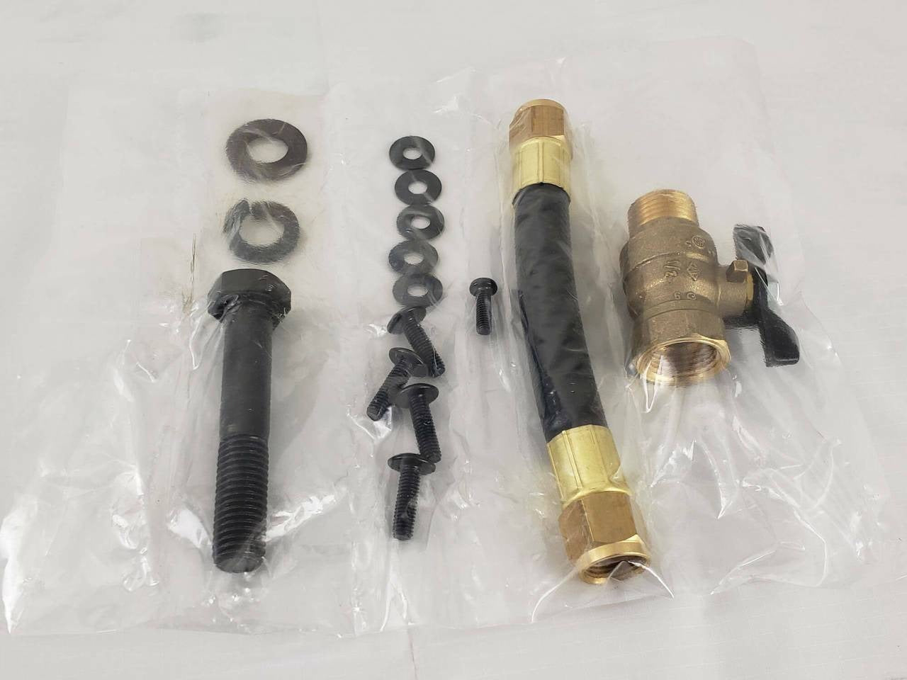 Bromic Heating - Replacement Parts-Bolt & Screw Set Inc 6" Long Hose