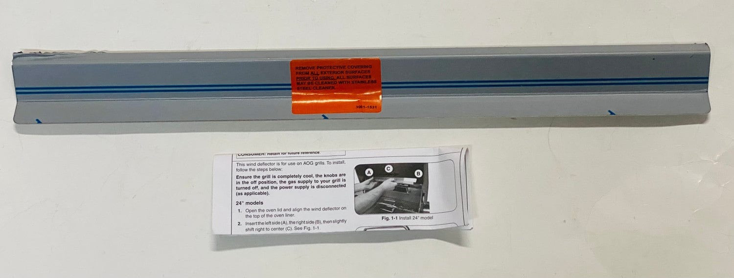 American Outdoor Grill 24" Wind Deflector