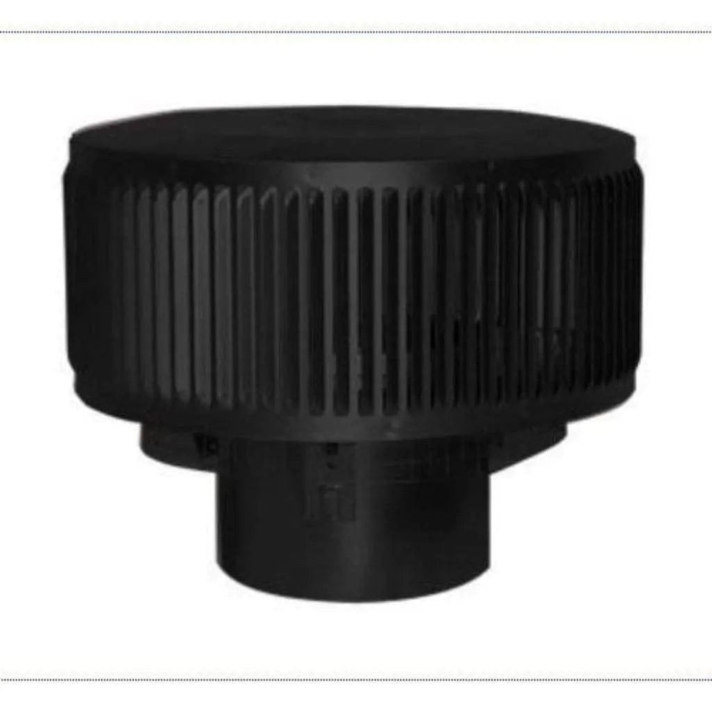 Astria - Round Top with Louvers Black