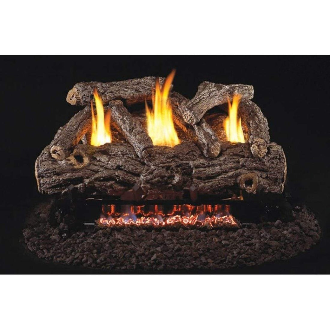 Real Fyre Golden Oak Designer Gas Log Set