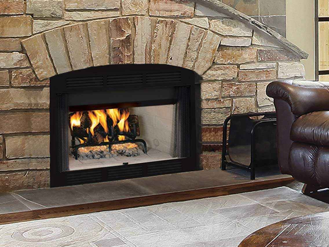 Astria - 36 Inch Blackstone Open-Hearth Wood-Burning Fireplace