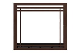 Astria - Warm Chestnut Craftsman Frame for Fireplace
