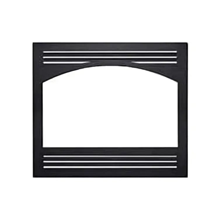 Astria - Black Louvered Facade With Arched Opening