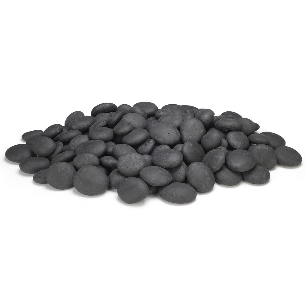 American Fyre Designs - 140-Piece Creekstones, Black