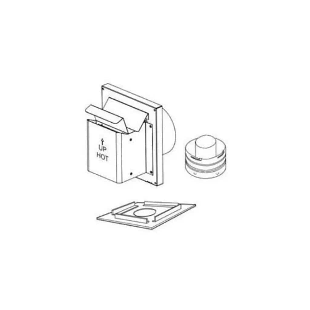 Astria - 20-inch Small Square Termination with Shield