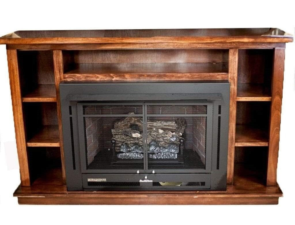 Buck Stove - 64 inch Manhattan Prestige Mantel for Model 34 Gas Stove