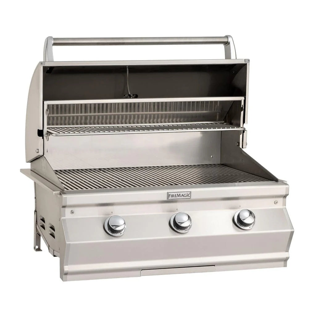 Fire Magic - Choice 30" Built-In Gas Grill s with Analog Thermometer