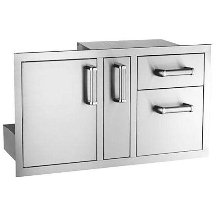 Fire Magic – Access Door With Platter Storage & Double Drawer