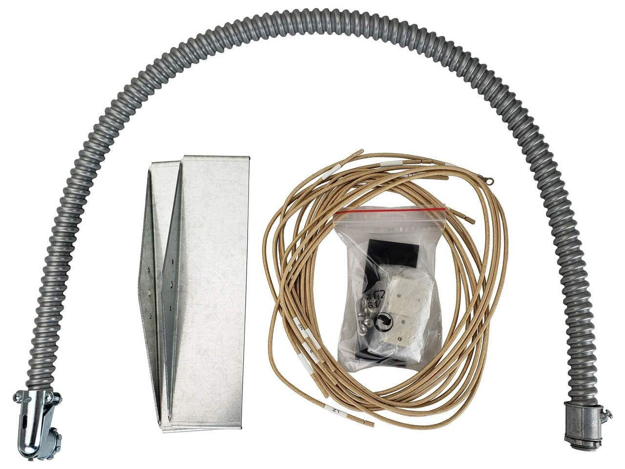 Bromic Heating - Brackets, Conduit, and Wires for Ceiling Recess Kit (Tungsten Electric)