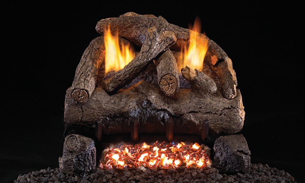 Real Fyre - G18 Series See-Thru Vent-Free Evening Fyre Gas Logs