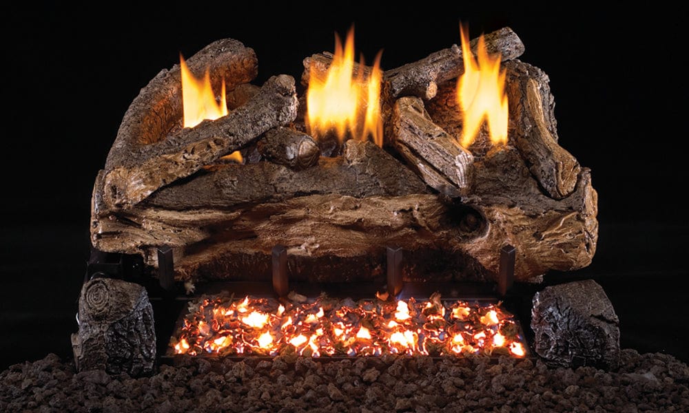 Real Fyre - G18 Series See-Thru Vent-Free Evening Fyre Split Gas Logs
