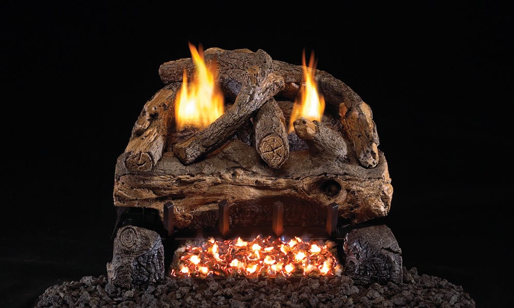 Real Fyre - G18 Series See-Thru Vent-Free Evening Fyre Split Gas Logs