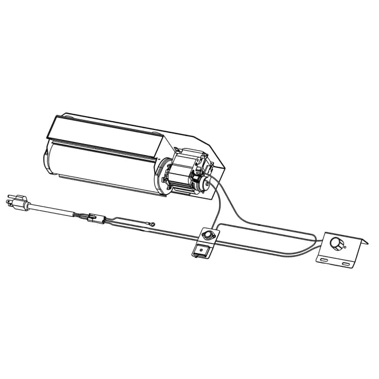 Astria - 48-inch Variable Speed, Heat Activated Blower Kit