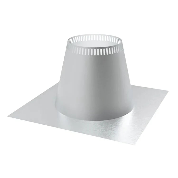 Astria - 6-inch Flat Flashing for Wood-Burning Chimney System