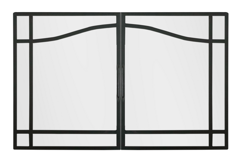 Dimplex - 29" Glass Swing Doors - For BF33DXP