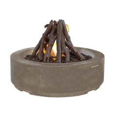 American Fyre Designs - Louvre GRFC Round 48-Inch Fire Pit