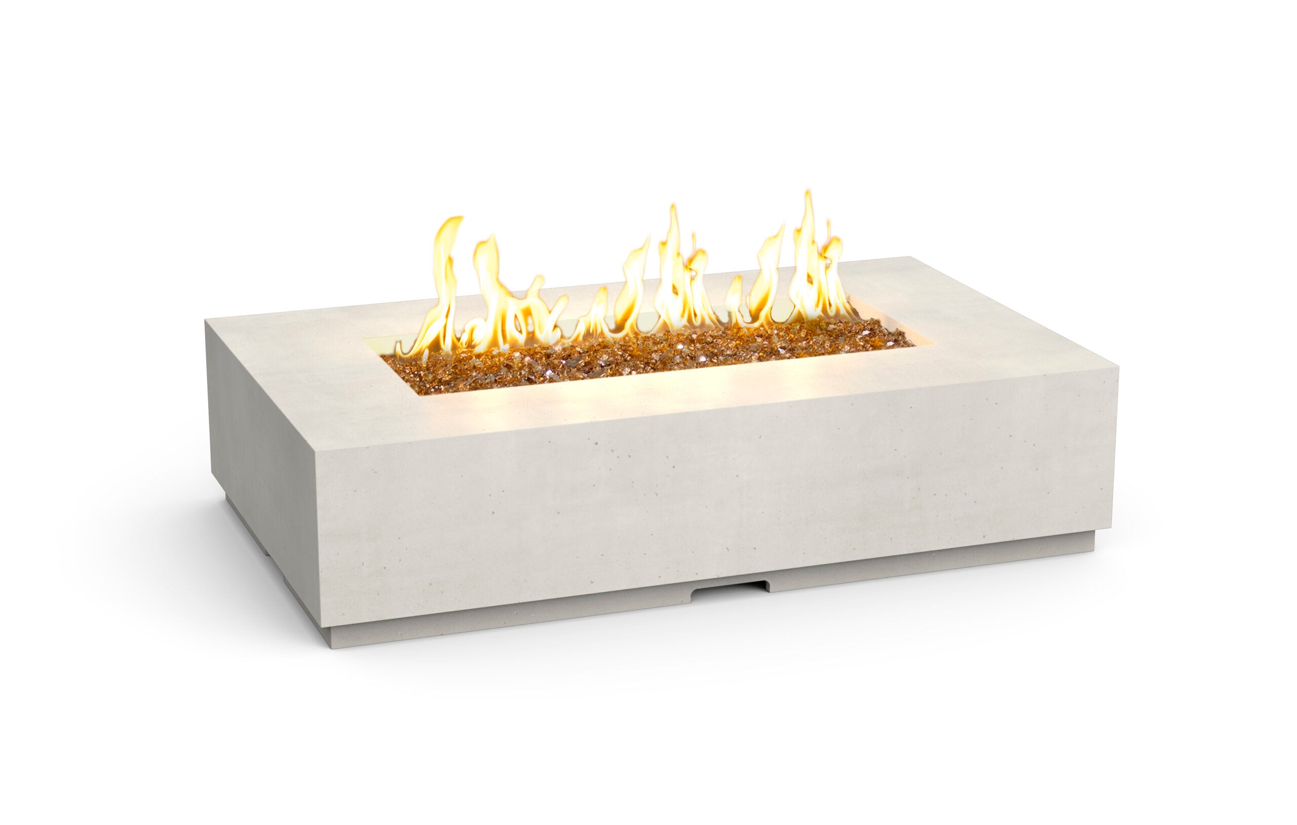 American Fyre Designs - Legend 60" Rectangular GFRC Gas Fire Table