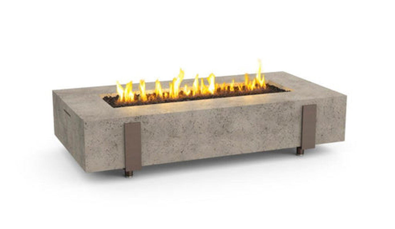 American Fyre Designs - 72" Chat Height Rectangular Fire Table