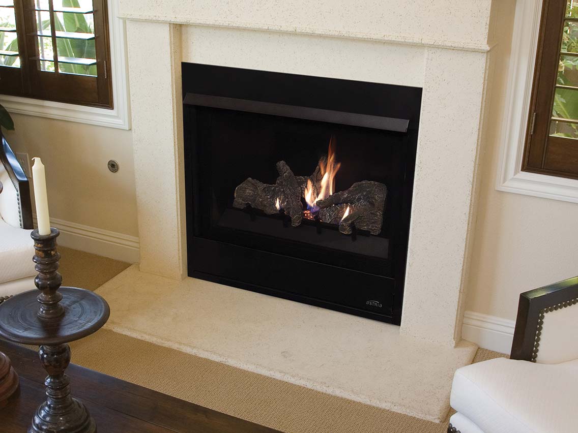 Astria - Aries 33 inch Traditional Direct Vent Gas Fireplace