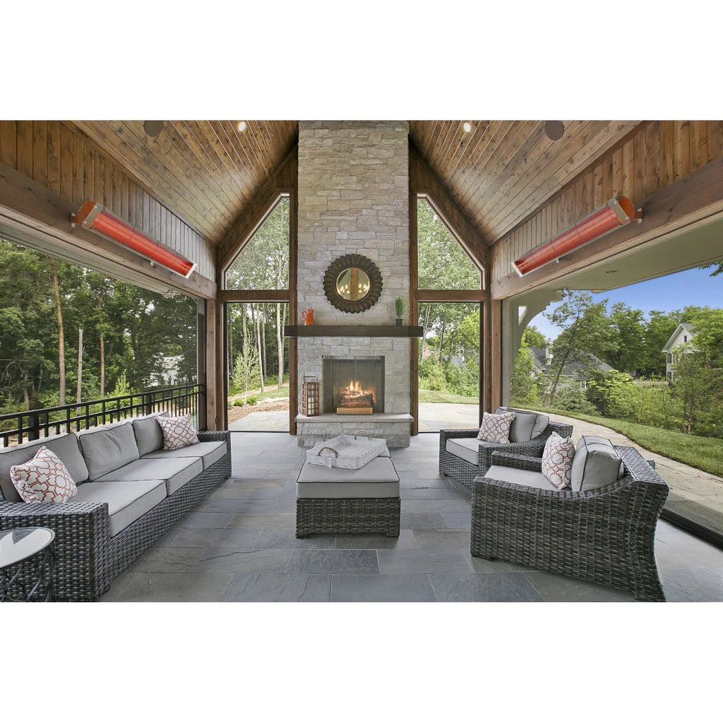 Bromic Heating - 56" Cobalt Smart Electric Heater Silver 6000W - 208V