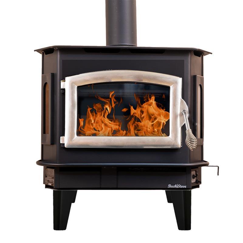 Buck Stove - Bay Series Model 81 Non-Catalytic Wood Burning Stove with Blower