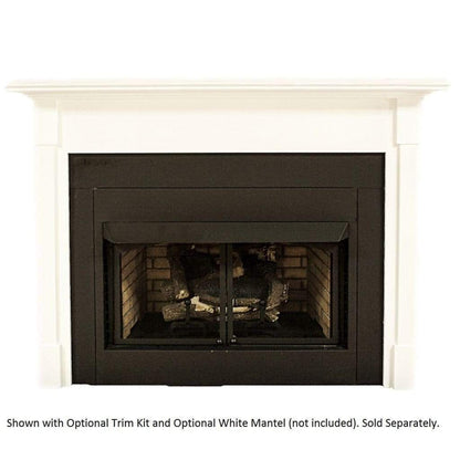 Buck Stove - 36/42" Ventless Gas Fireplace & Gas Logs - 40,000 BTU