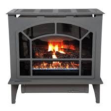 Buck Stove - 26 1/2 Inch Townsend II Steel Vent Free Gas Heating Stove