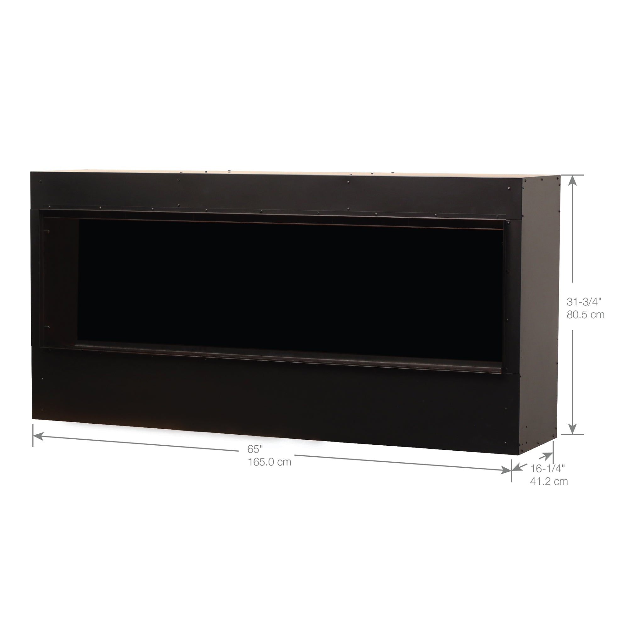 Dimplex - Optimyst Pro Box 1500 60" Built-in Water Vapor Electric Firebox
