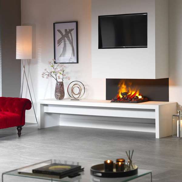 Dimplex - Optimyst 500 Cassette 20" Built-in Water Vapor Electric Fireplace