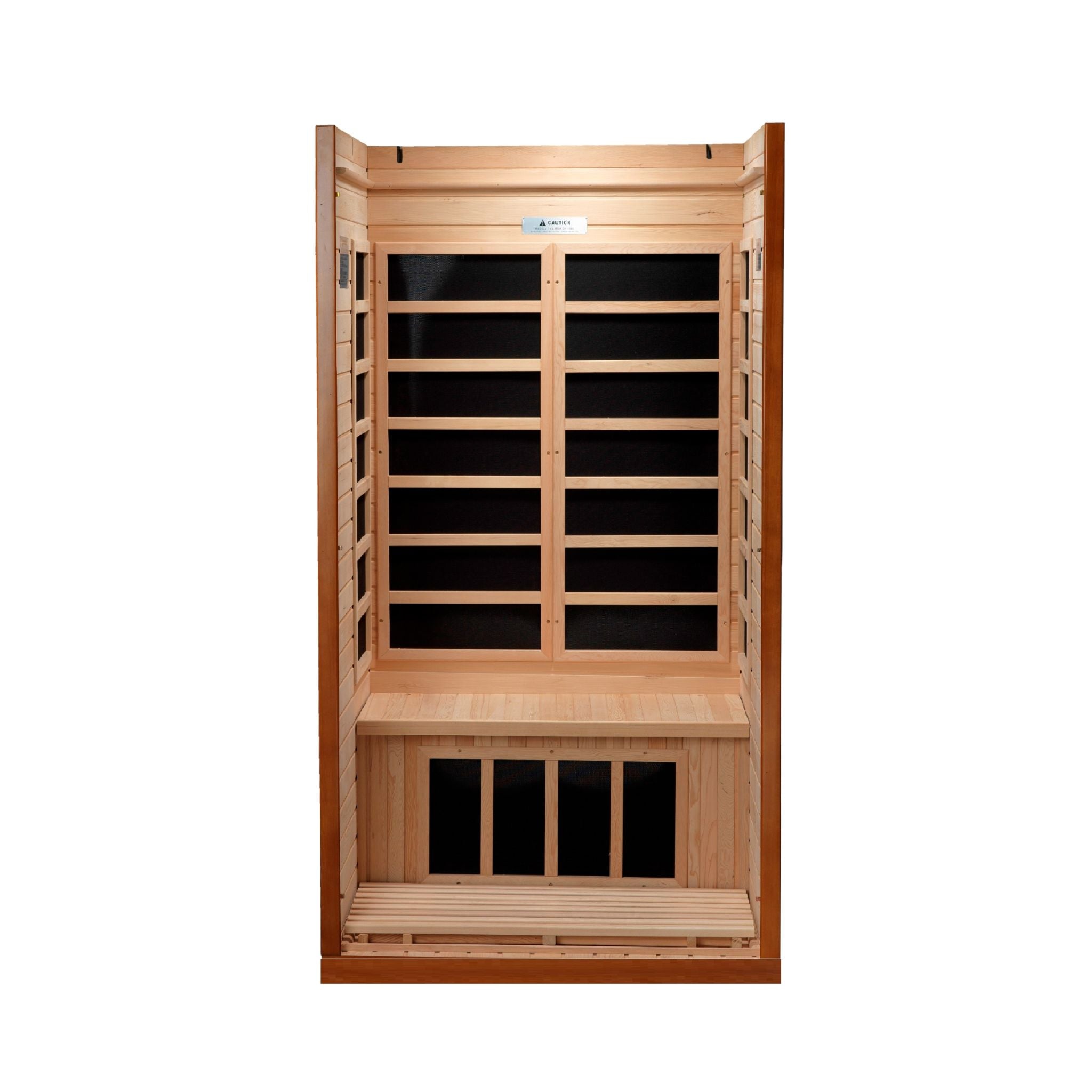 Dynamic Barcelona Elite 1-2 Person Ultra Low EMF FAR Infrared Sauna – Canadian Hemlock