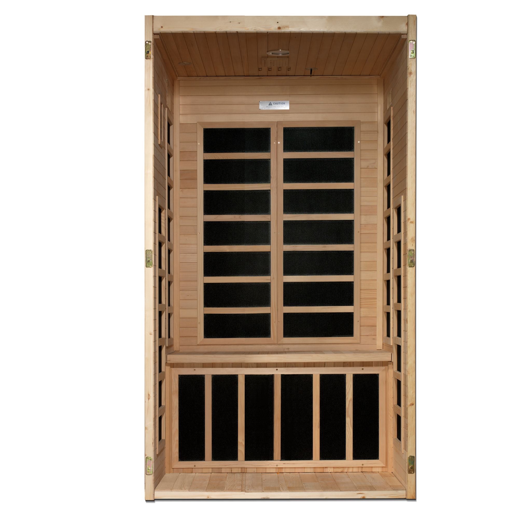 Dynamic Gracia Elite 1-2 Person Ultra Low EMF FAR Infrared Sauna – Canadian Hemlock