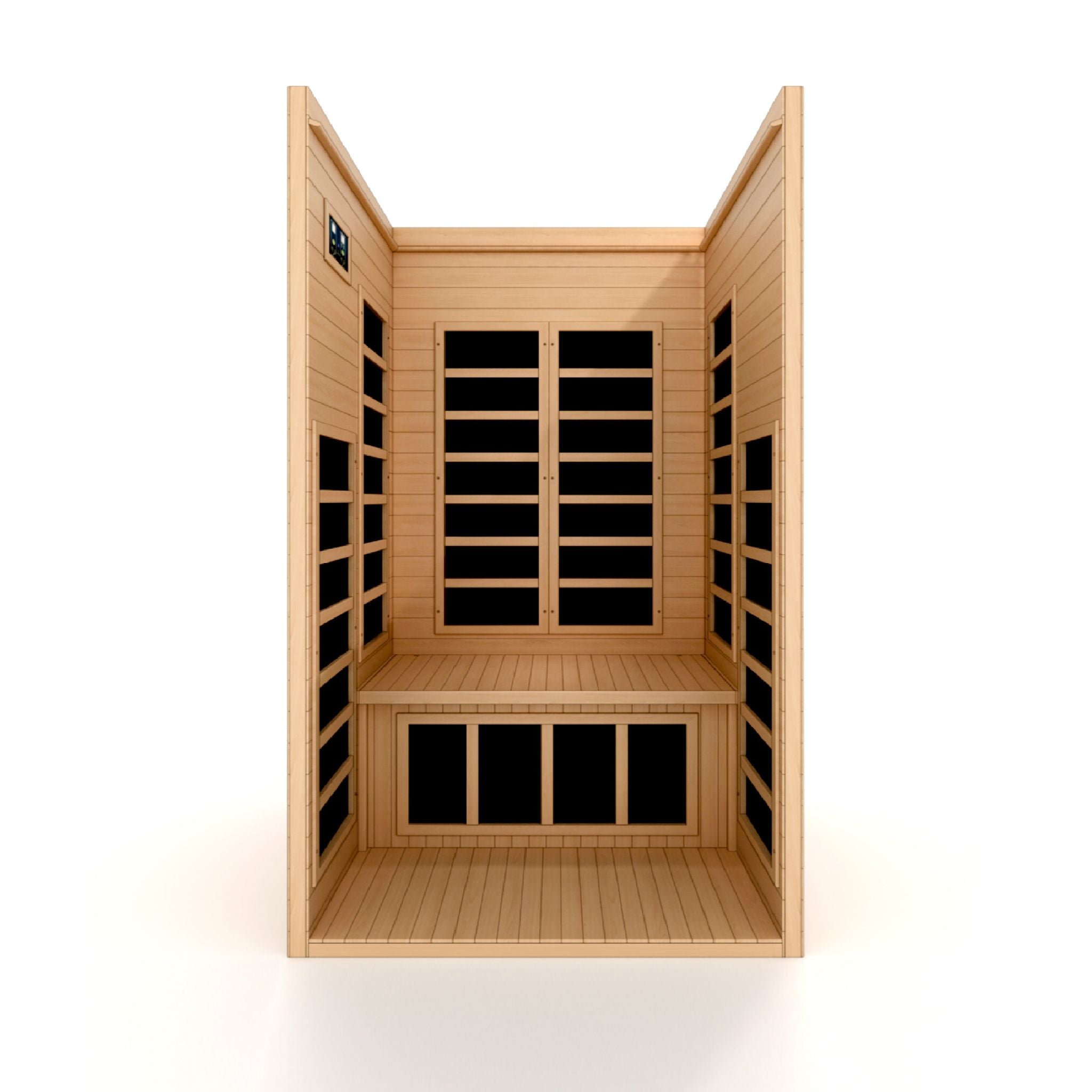 Dynamic Gracia 1-2 Person Low EMF FAR Infrared Sauna – Canadian Hemlock