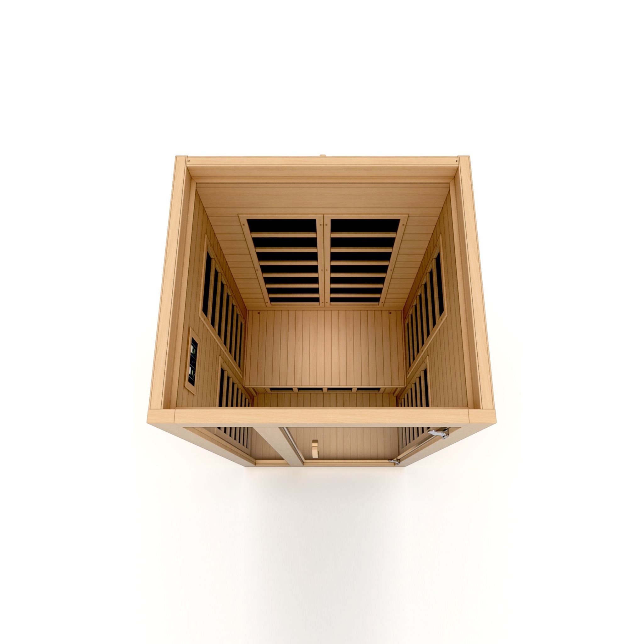 Dynamic Gracia 1-2 Person Low EMF FAR Infrared Sauna – Canadian Hemlock