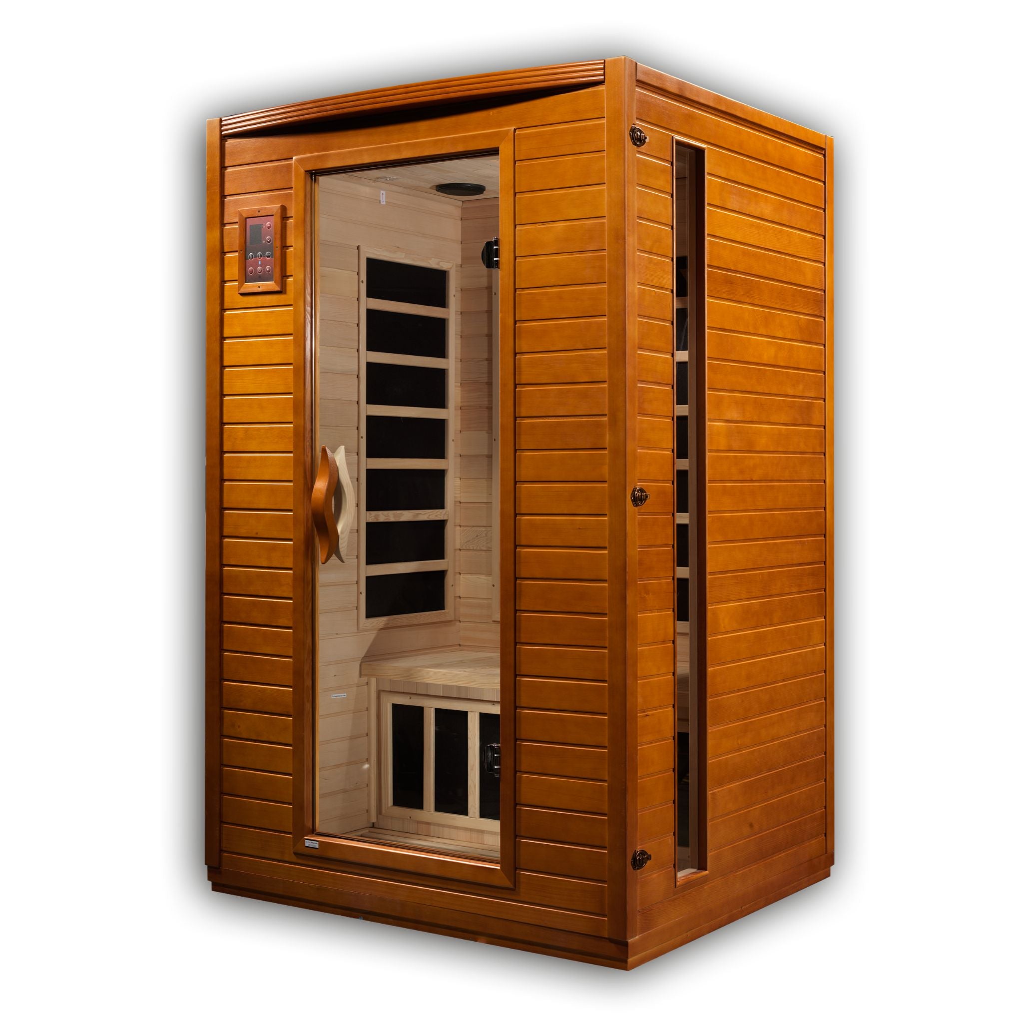 Dynamic Versailles Elite 2 Person Ultra Low EMF FAR Infrared Sauna – Canadian Hemlock